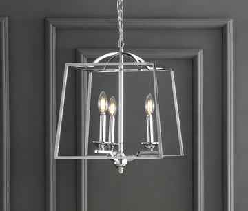 Gloria 14.5" Metal LED Pendant - JONATHAN Y